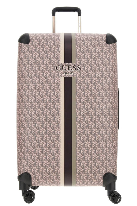 GUESS MALETA WILDER 70CM Negro-Beige