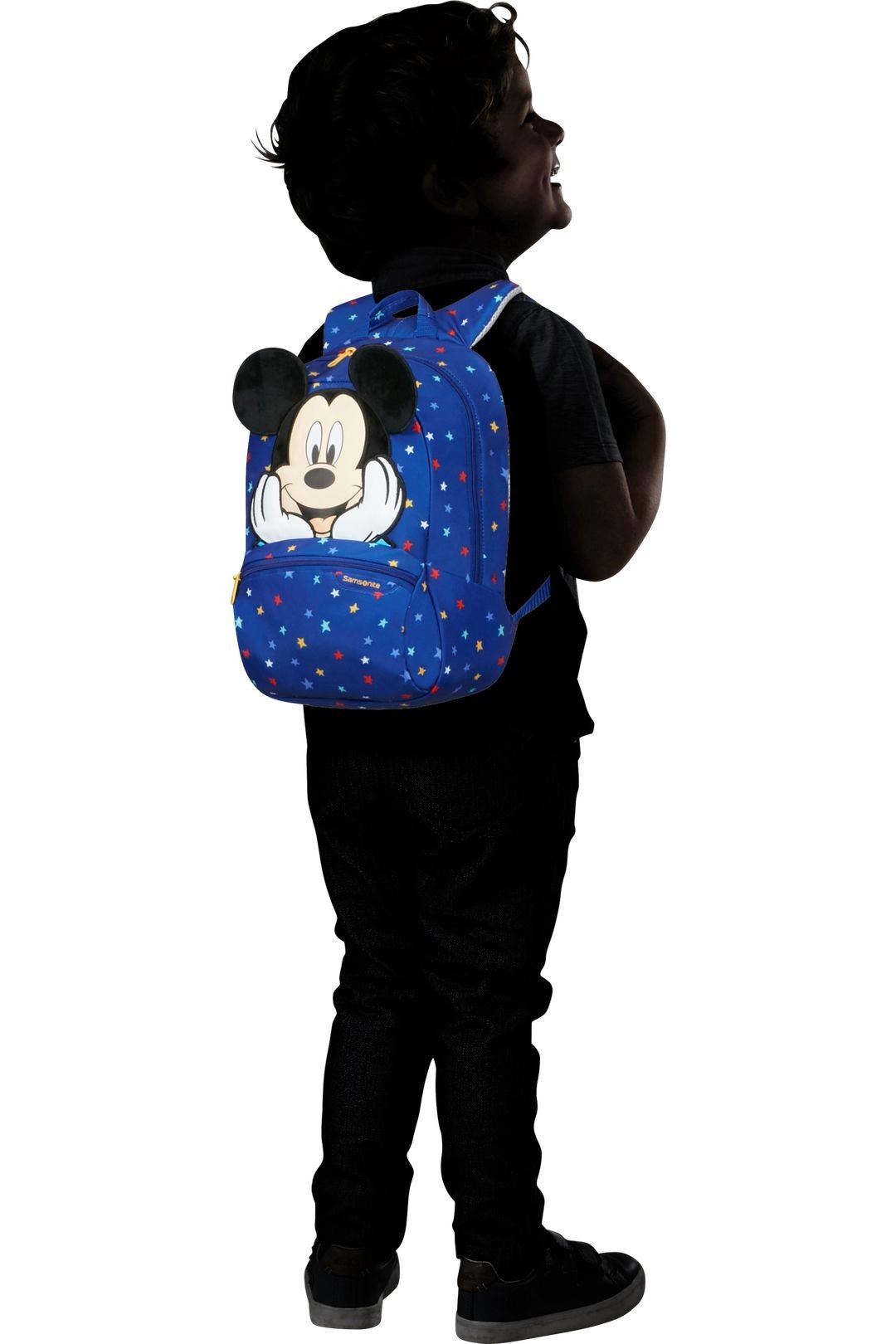 SAMSONITE Set de Trolley infantil y Mochila S+ MICKEY STARS de DISNEY ULTIMATE 2.0