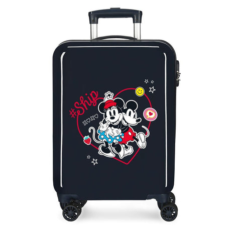 Maleta de cabina Mickey Always Be Kind rígida 55cm