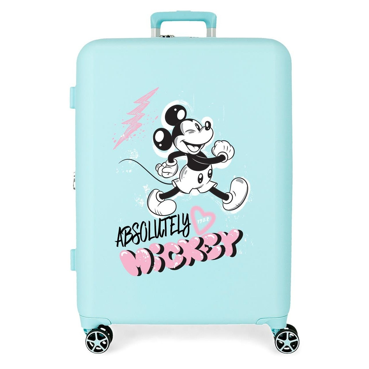 Maleta mediana rígida Disney MICKEY FRIENDLY 70cm Nude