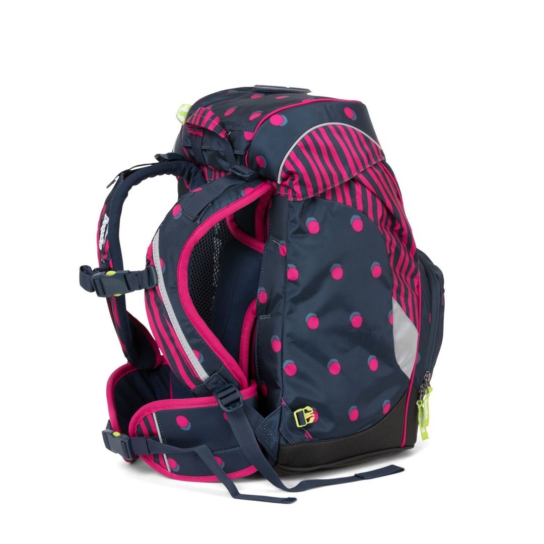 ERGOBAG Mochila escolar en set: Mochila, Bolsa de deporte, Carpeta, Estuche con lapiceros y Estuche vacio