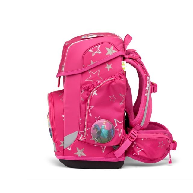 ERGOBAG Set de Mochila escolar rígida tipo cubo - StarlightBear