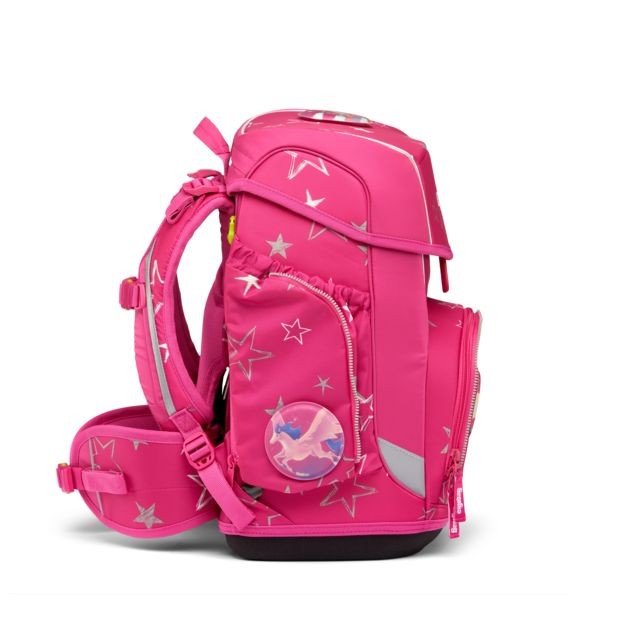 ERGOBAG Set de Mochila escolar rígida tipo cubo - StarlightBear