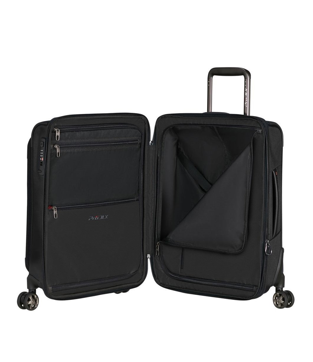 SAMSONITE TROLLEY CABINA PRO-DLX 6 EXTENSIBLE 55CM CON PORTATRAJES