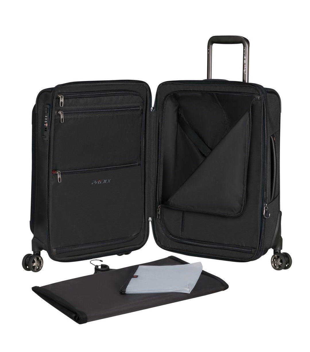 SAMSONITE TROLLEY CABINA PRO-DLX 6 EXTENSIBLE 55CM CON PORTATRAJES