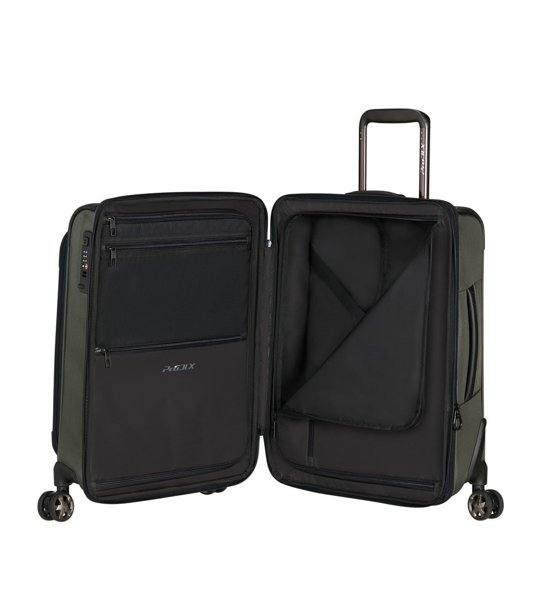 SAMSONITE TROLLEY CABINA PRO-DLX 6 EXTENSIBLE 55CM CON PORTATRAJES