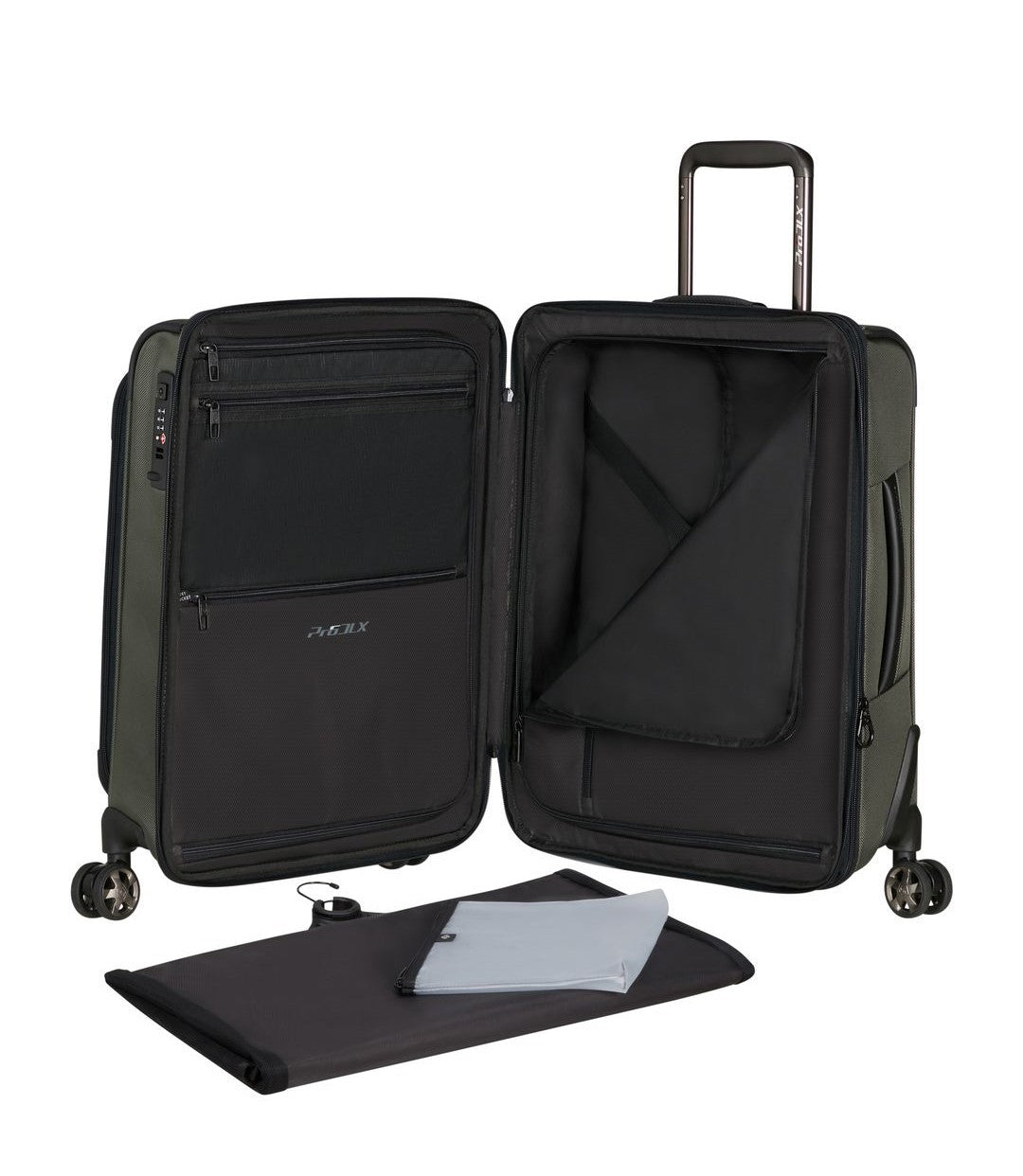 SAMSONITE TROLLEY CABINA PRO-DLX 6 EXTENSIBLE 55CM CON PORTATRAJES