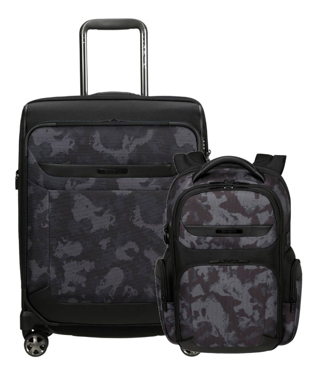 PACK SAMSONITE TROLLEY CABINA Y MOCHILA PRO-DLX 6 EXTENSIBLE