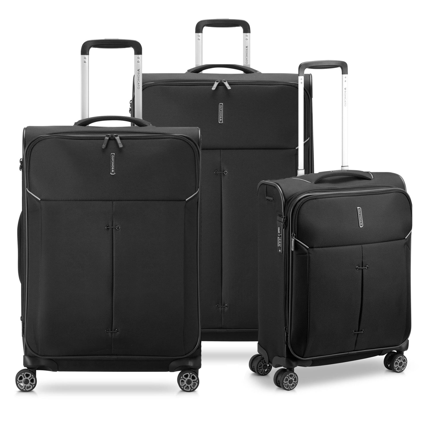 Roncato SET Trolley Blando Extensible IRONIK 2.0