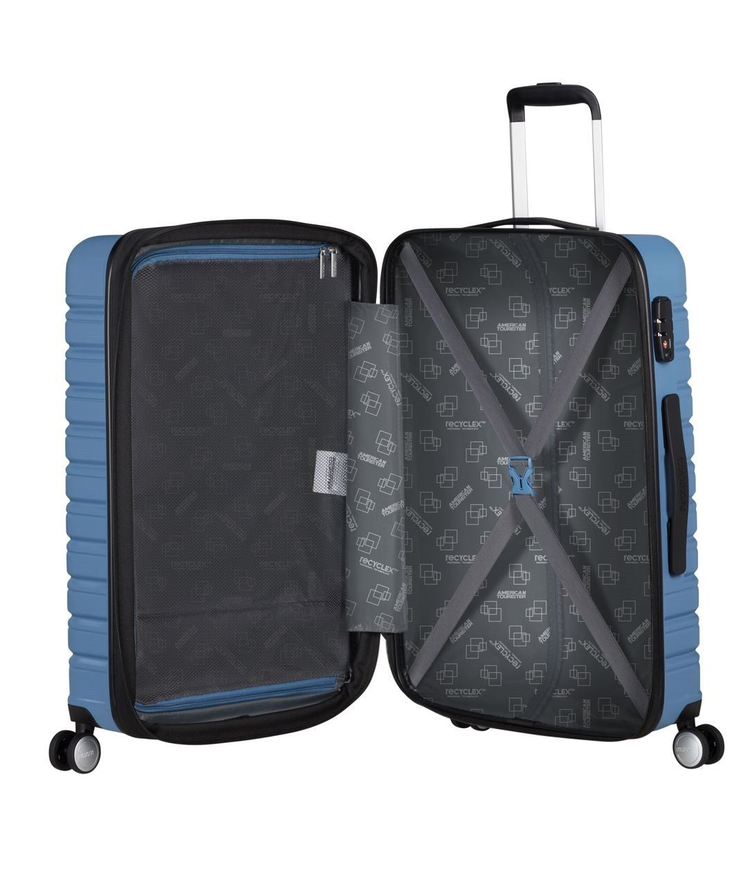 AMERICAN TOURISTER MALETA MEDIANA EXTENSIBLE FLASHLINE 67CM