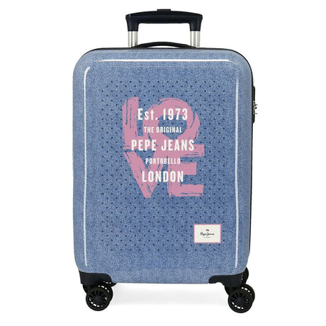 Maleta de cabina Pepe Jeans Noni denim rígida 55 cm