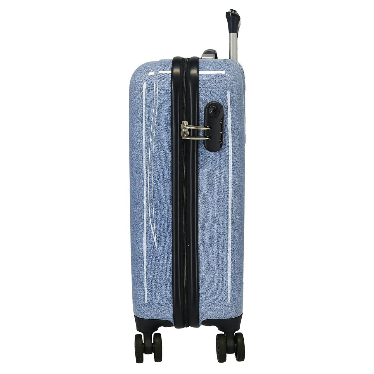 Maleta de cabina Pepe Jeans Noni denim rígida 55 cm