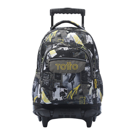 TOTTO Mochila escolar con ruedas – Renglones - 6CT Baski