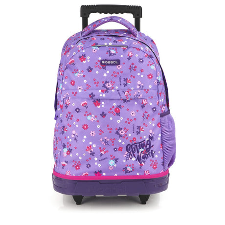 GABOL MOCHILA ESCOLAR CON RUEDAS VIOLET