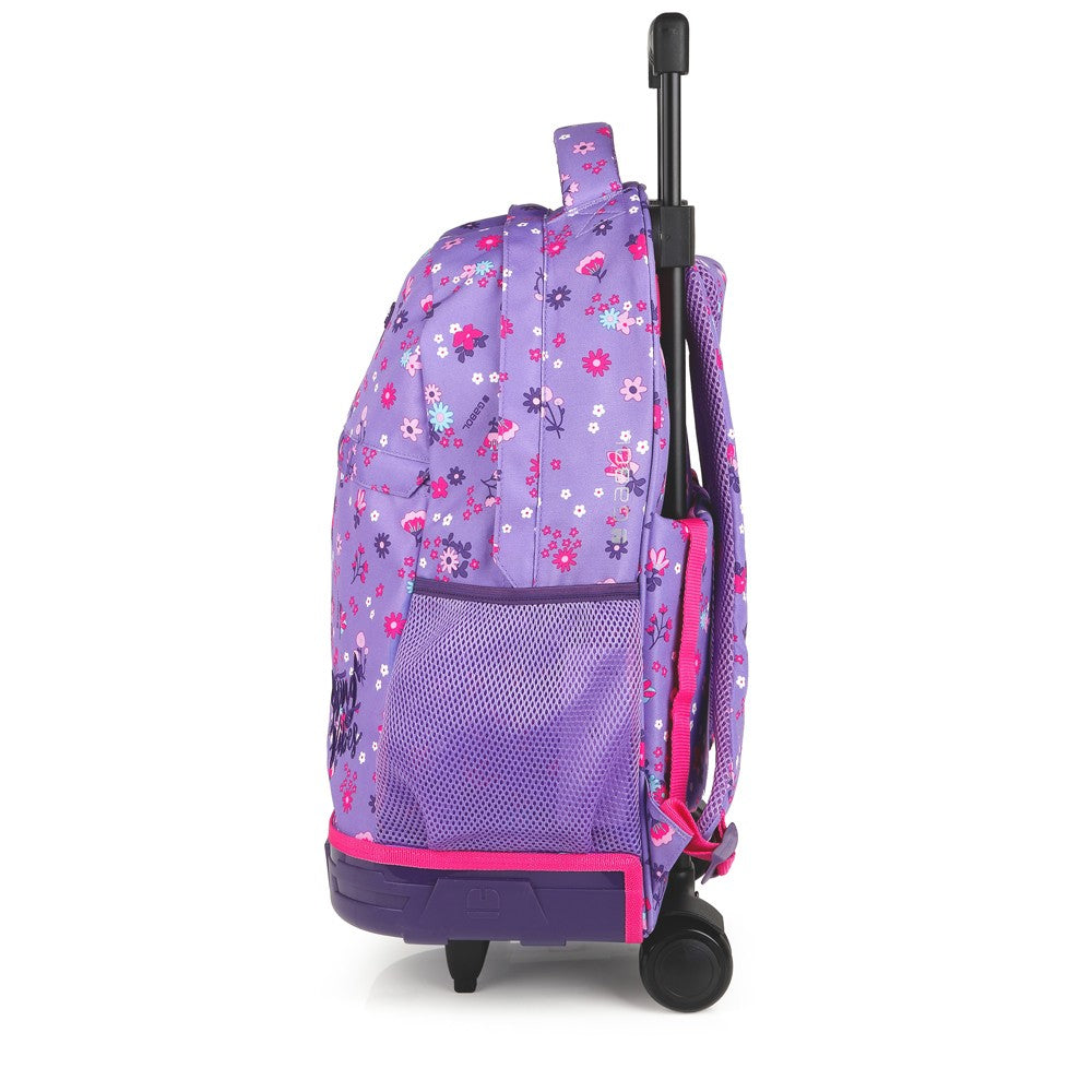 GABOL MOCHILA ESCOLAR CON RUEDAS VIOLET