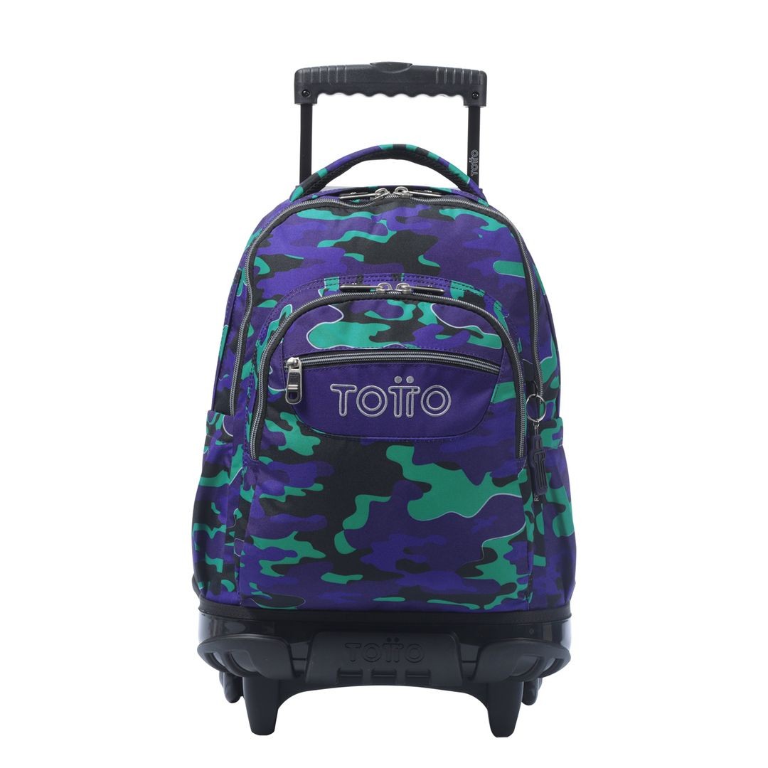 TOTTO Mochila escolar con ruedas – Renglones - 8JY Seli