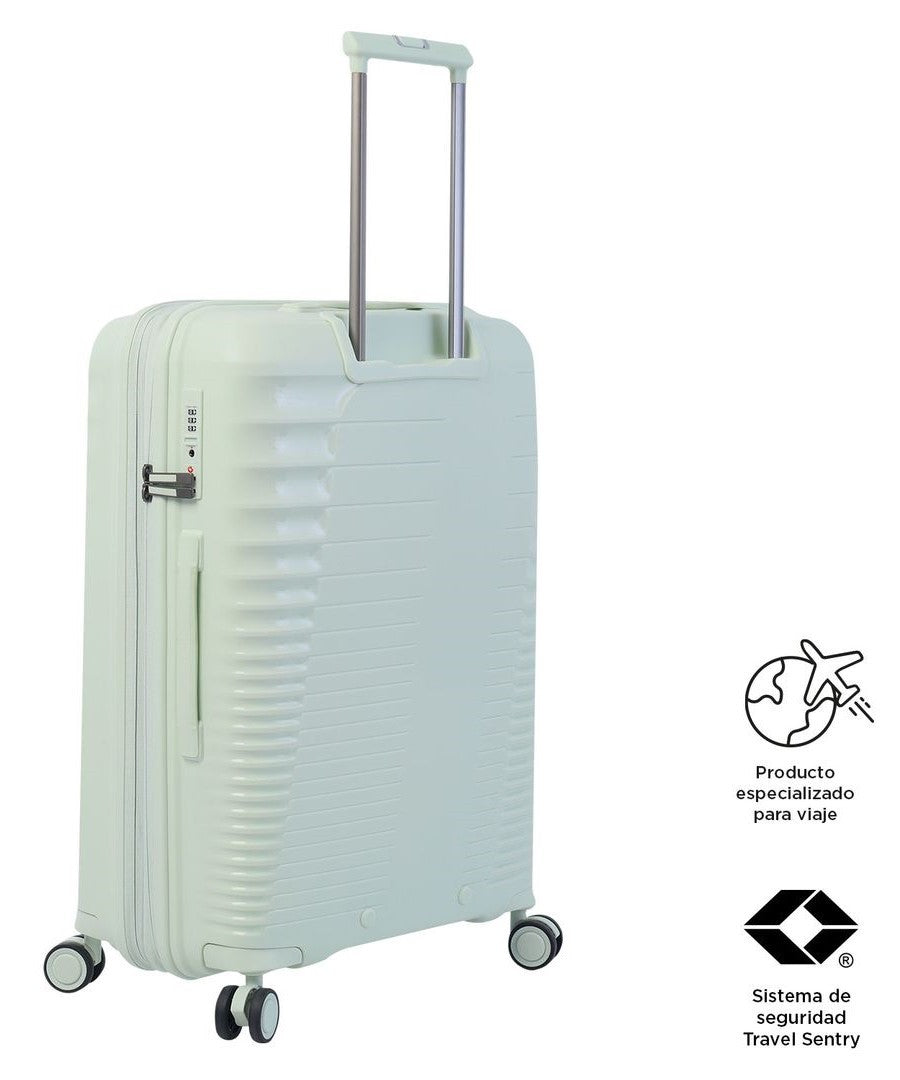 TOTTO Maleta Extensible mediana TRAVELER