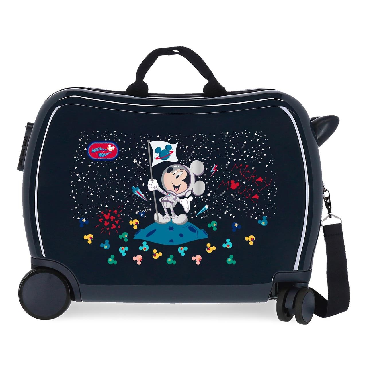 Maleta Infantil Mickey On the Moon 2 ruedas multidireccionales