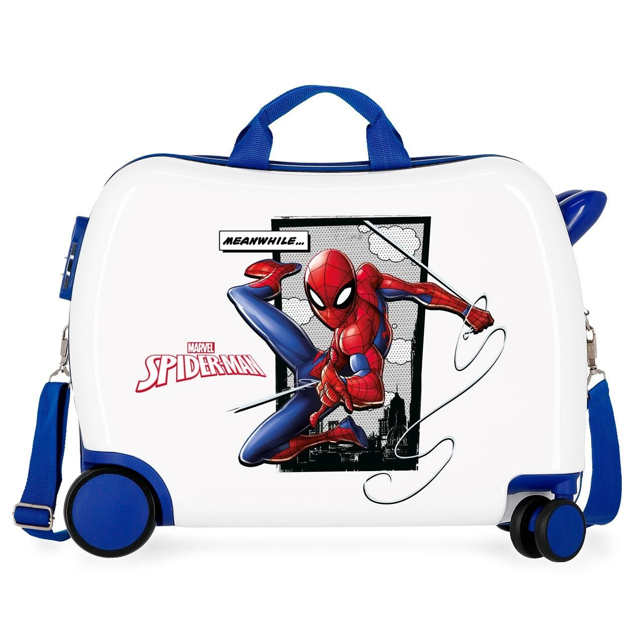 Correpasillos infantil 2 ruedas multidireccionales Spiderman Action