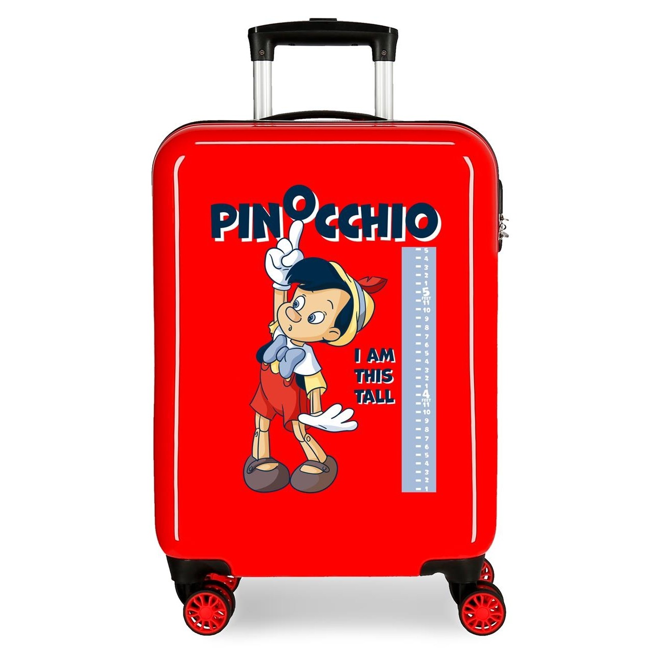 Maleta de cabina Pinocchio rígida 55 cm