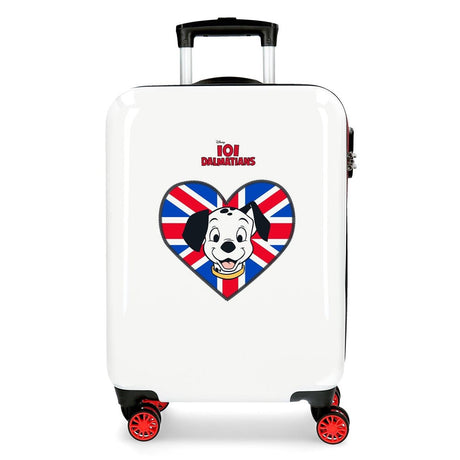 Maleta de cabina Dalmatian Lucky rígida 55 cm