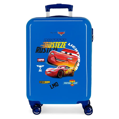 MALETA DE CABINA RÍGIDA 55CM CARS RUSTEZE LIGHTYEAR ROJO