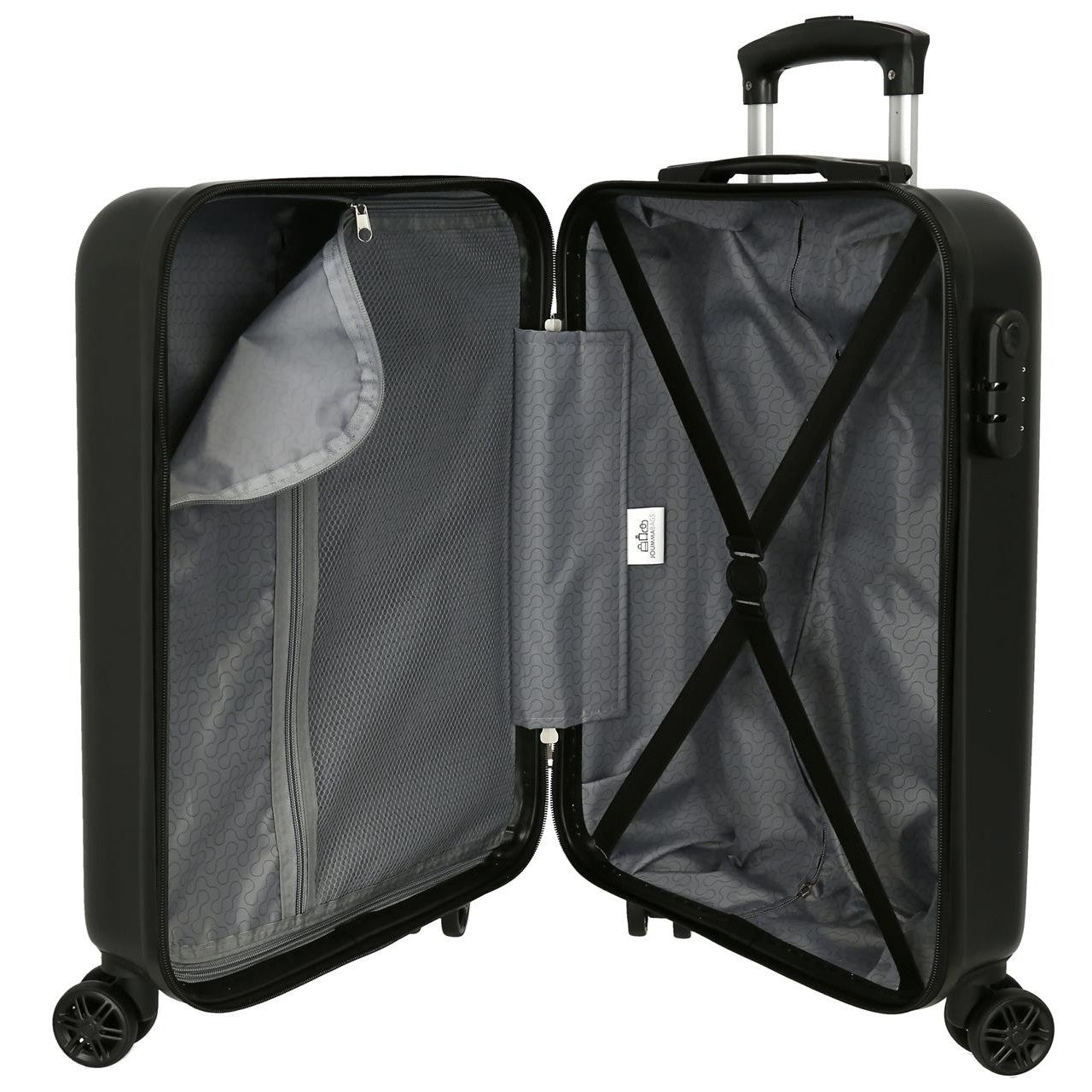 Maleta de Cabina Roll Road Next Level rígida 55cm negro