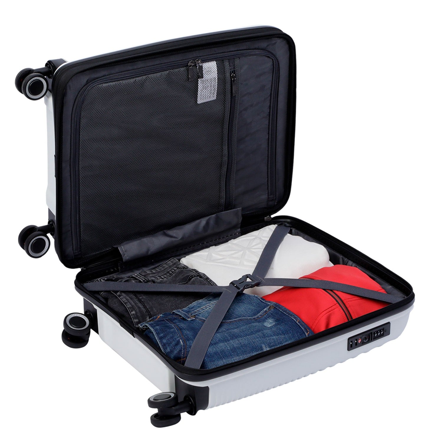 TOTTO Maleta Extensible de cabina TRAVELER