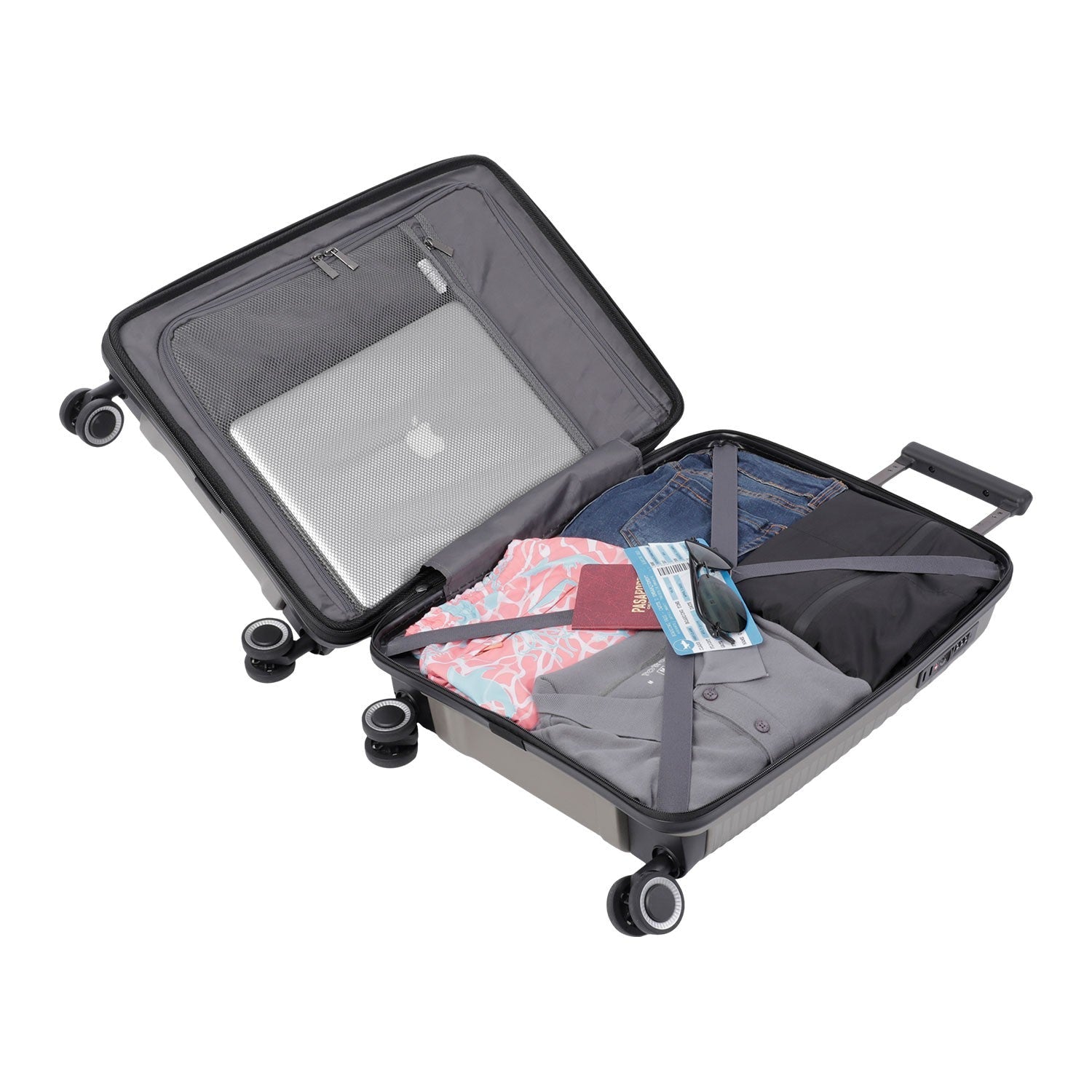 TOTTO Maleta Extensible de cabina TRAVELER