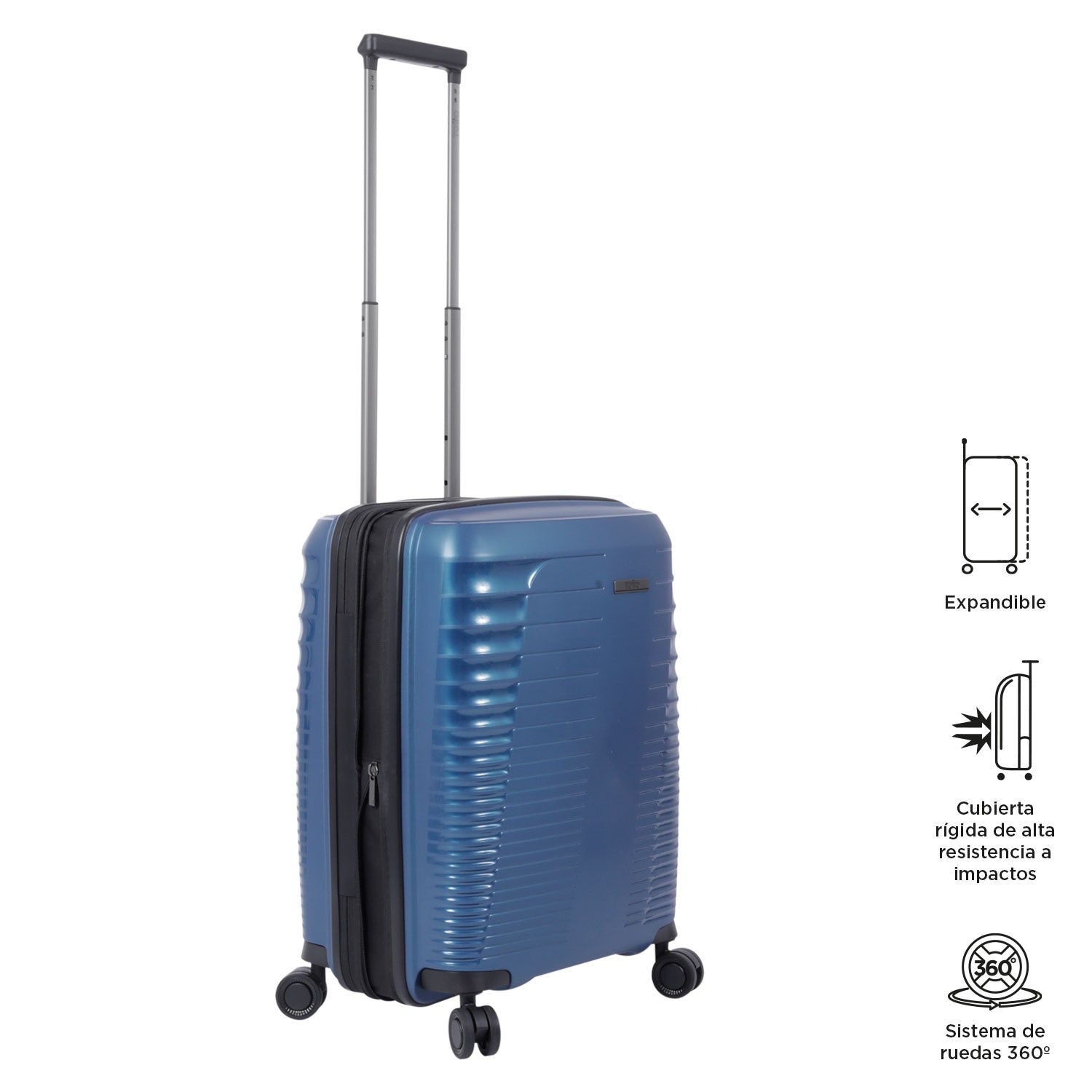 TOTTO Maleta Extensible de cabina TRAVELER