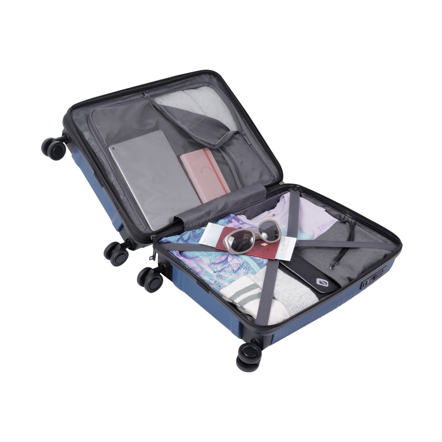 TOTTO Maleta Extensible de cabina TRAVELER