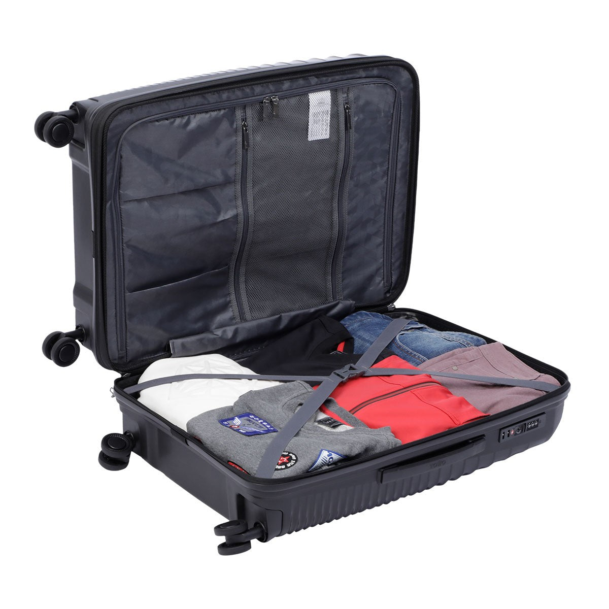 TOTTO Maleta Extensible mediana TRAVELER