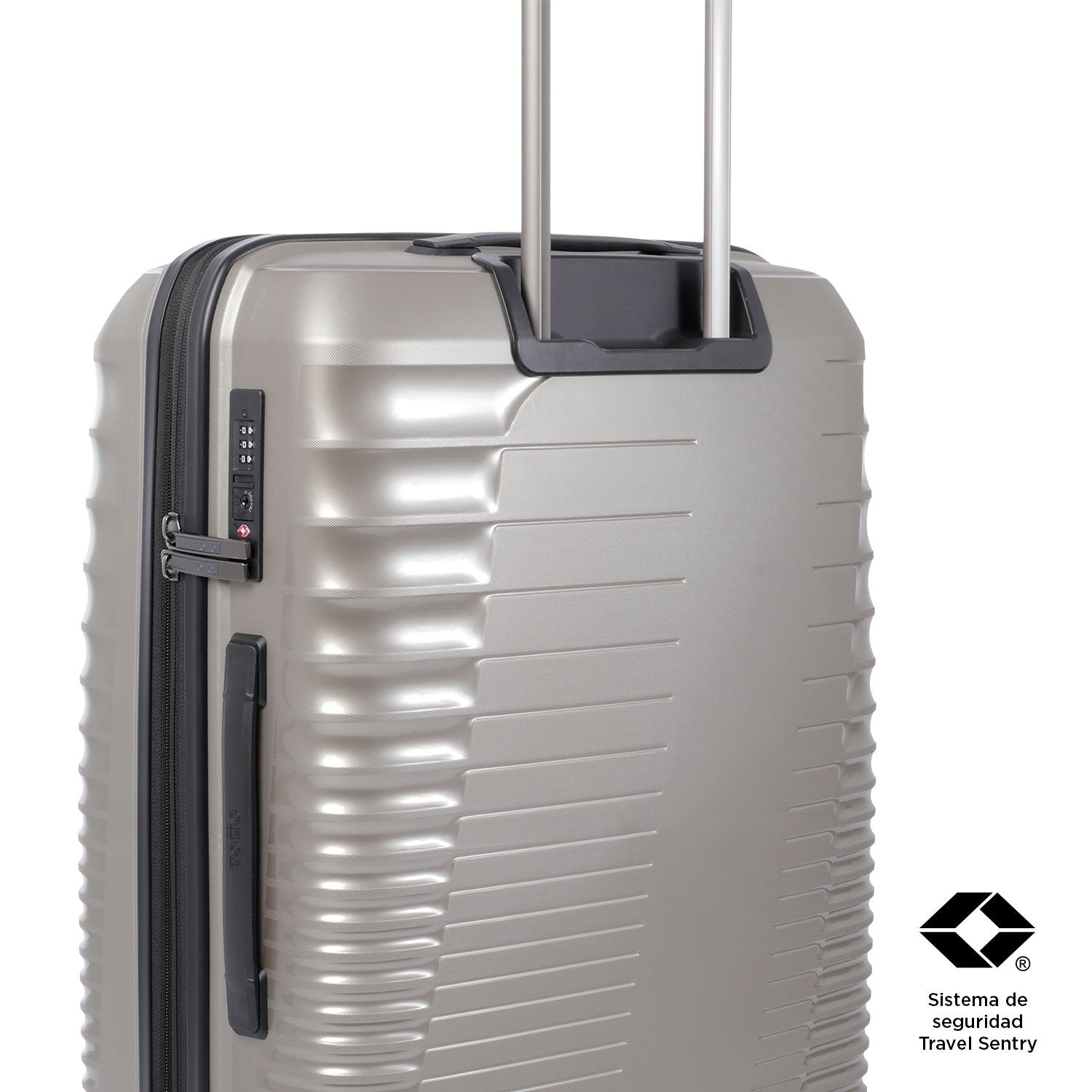 TOTTO Maleta Extensible mediana TRAVELER