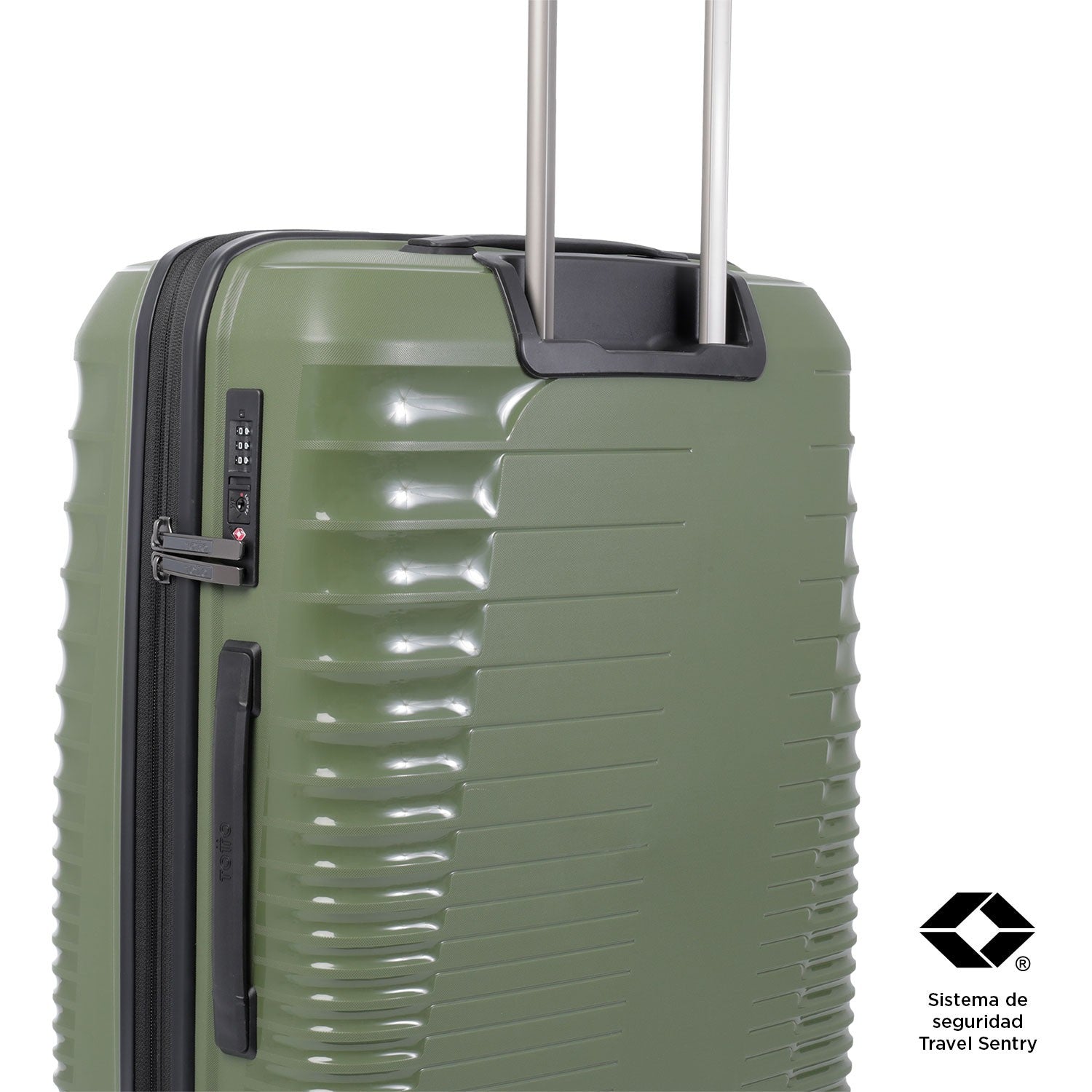 TOTTO Maleta Extensible mediana TRAVELER