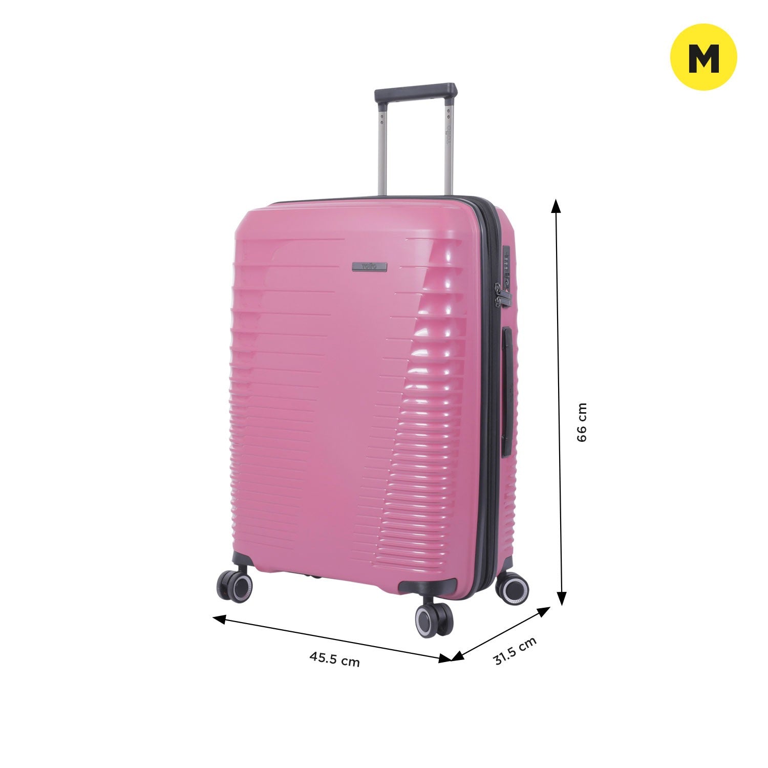 TOTTO Maleta Extensible mediana TRAVELER