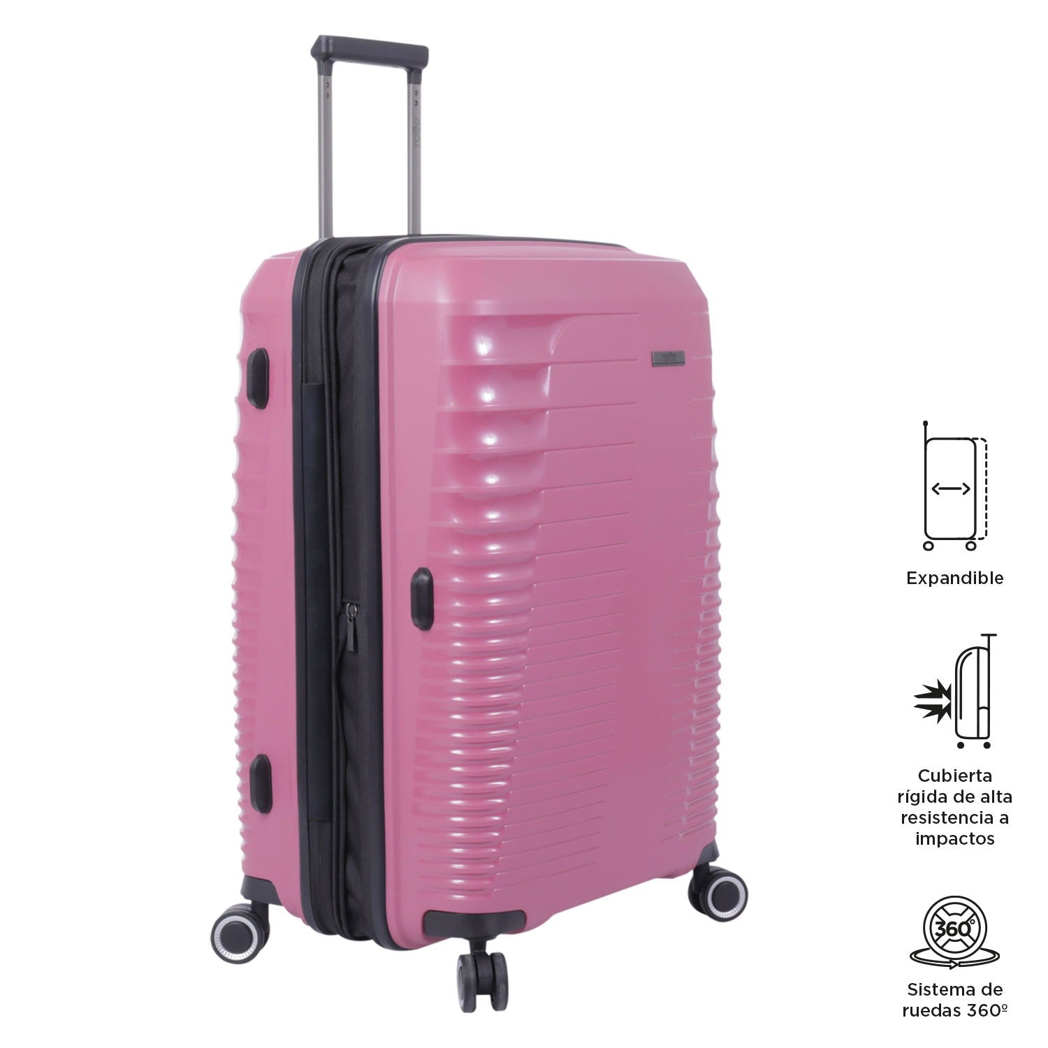 TOTTO Maleta Extensible mediana TRAVELER