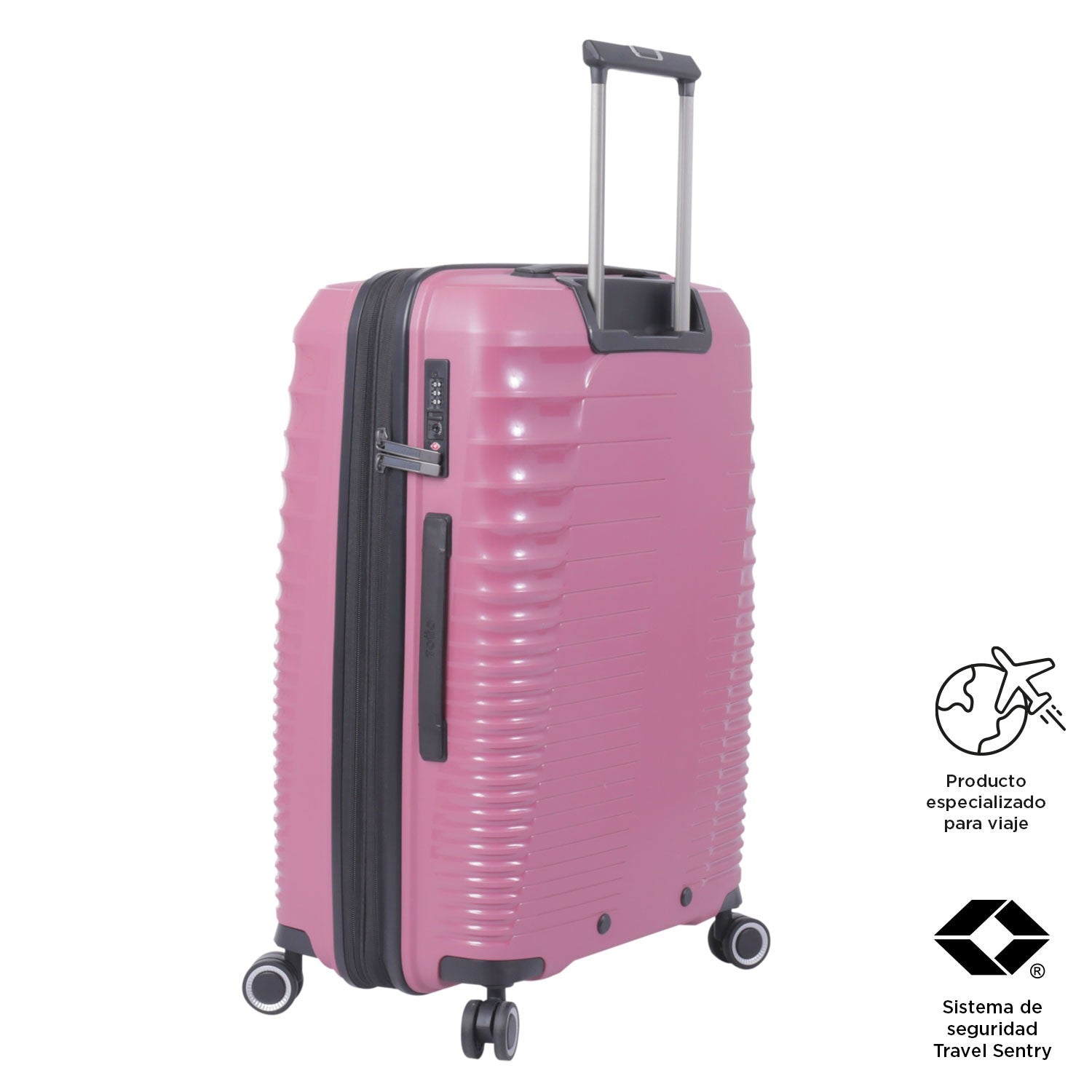 TOTTO Maleta Extensible mediana TRAVELER