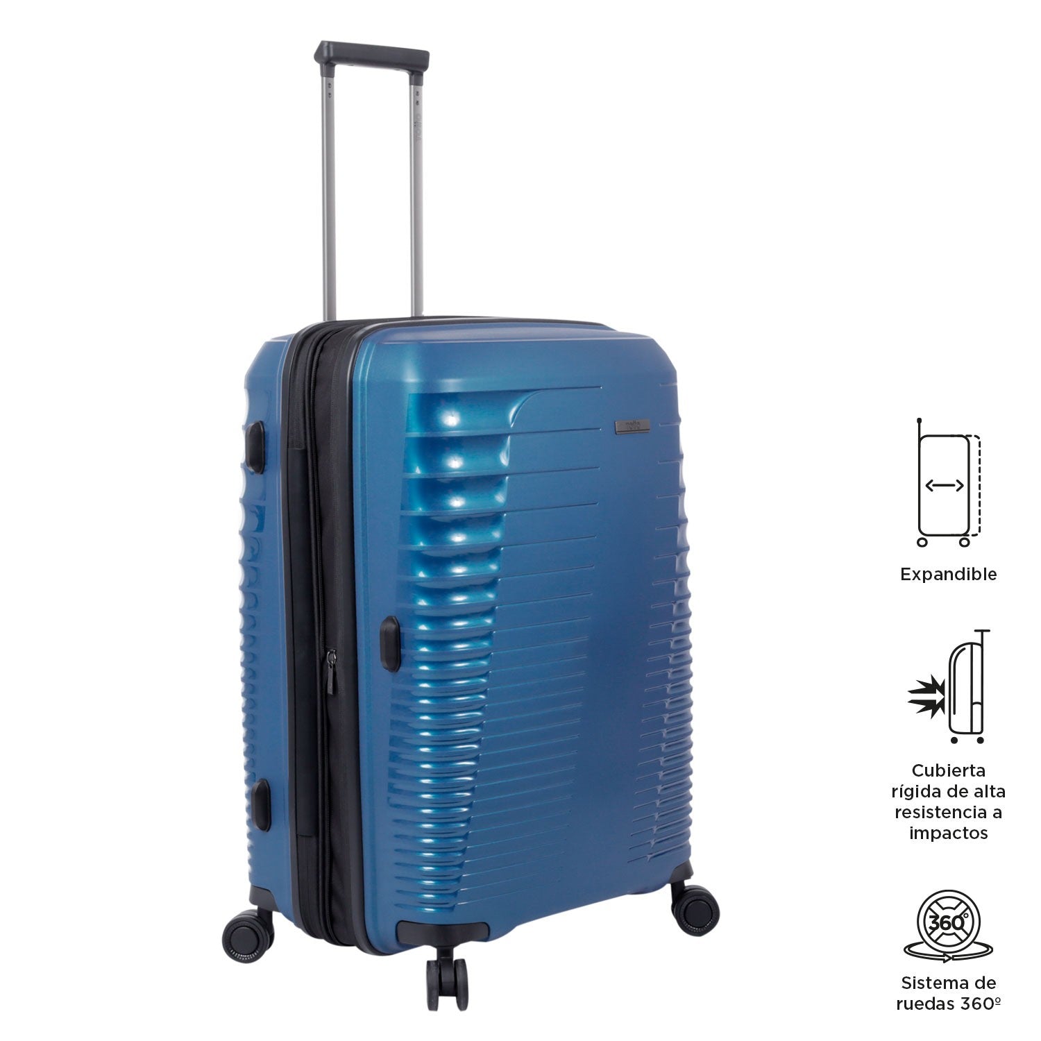 TOTTO Maleta Extensible mediana TRAVELER