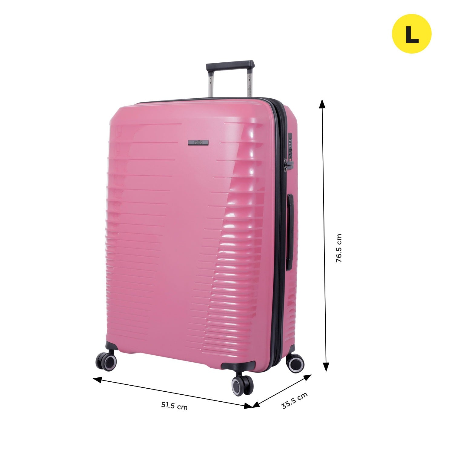 TOTTO Maleta Extensible grande TRAVELER