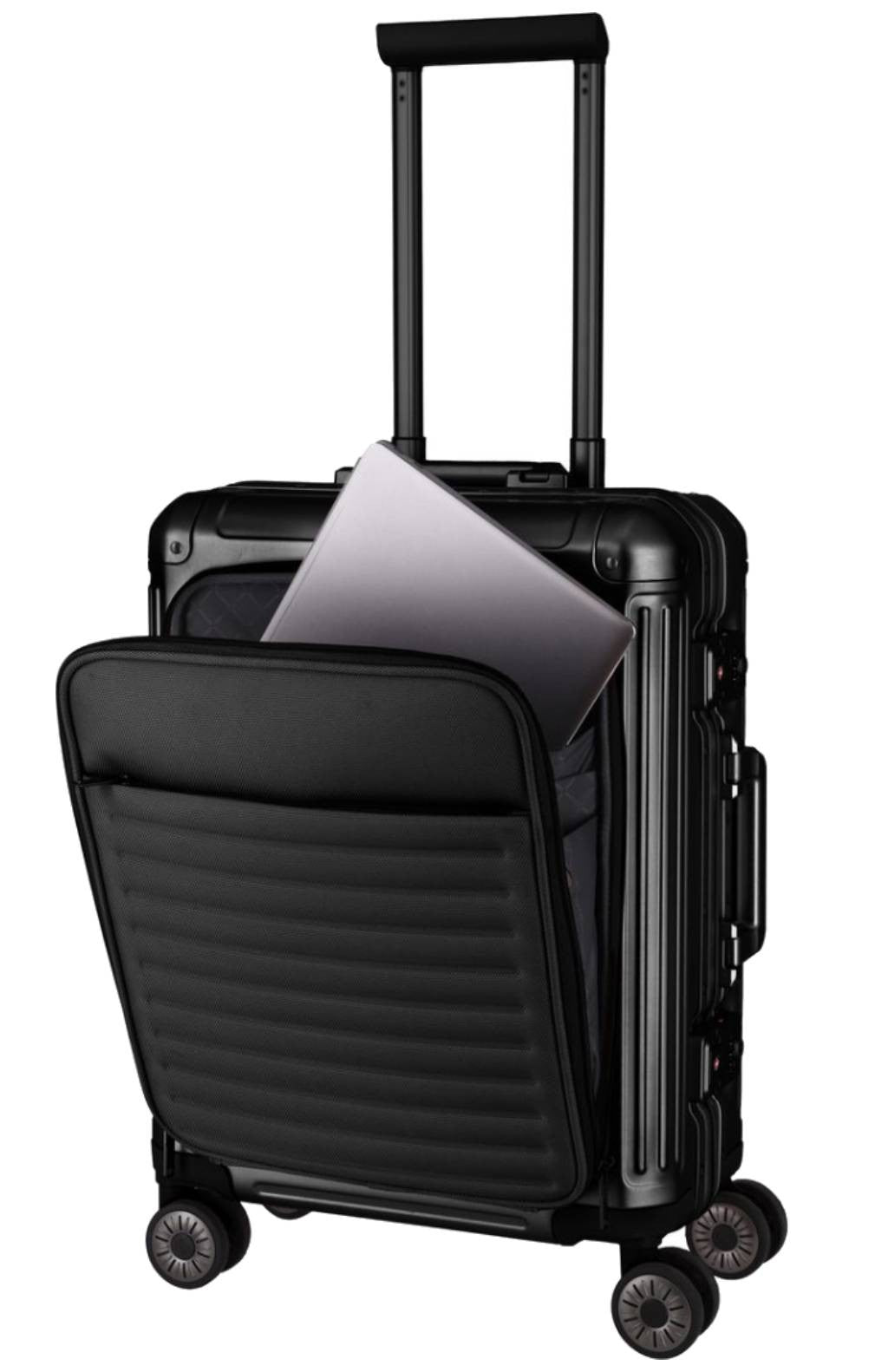 TRAVELITE – Maleta  ALUMINIO NEXT 2.0 con Bolsillo para PC 15.6" – CABINA 55CM