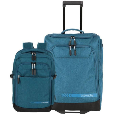 PACK TRAVELITE TROLLEY CABINA 55CM + MOCHILA KICK OFF