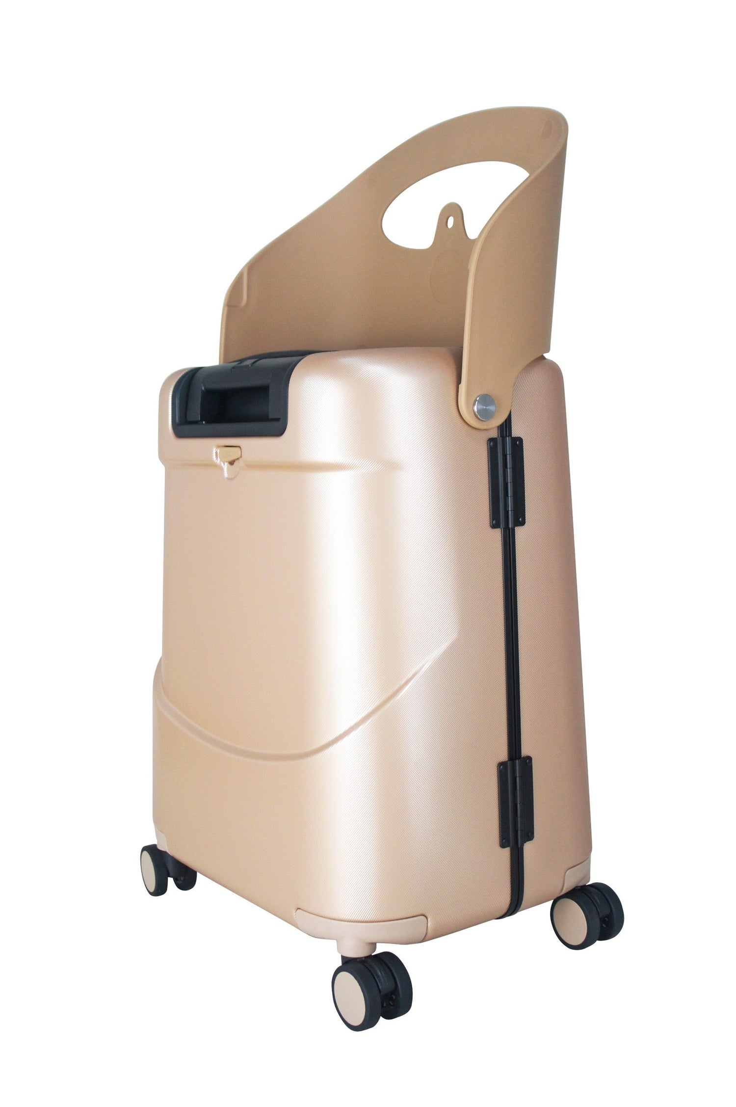 MIAMILY MALETA DE CABINA CON ASIENTO -CARRY ON-  Champagne Gold