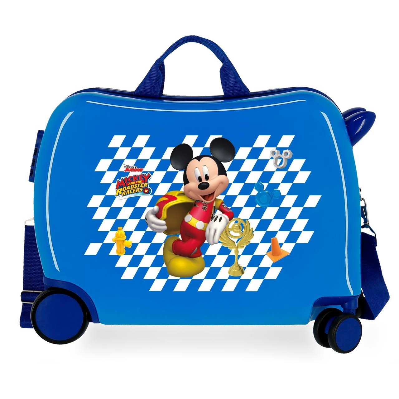 Maleta infantil 2 ruedas multidireccionales Mickey Good Mood