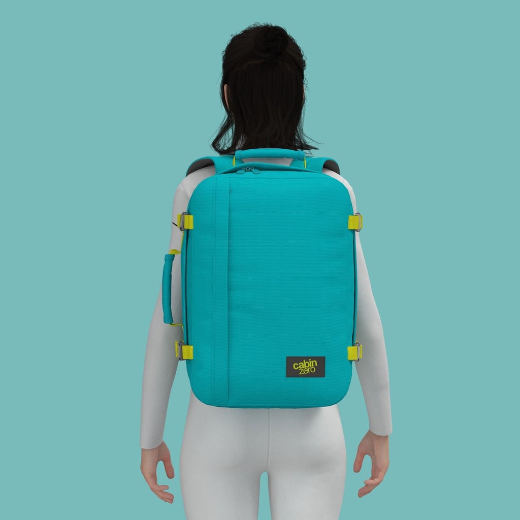 Mochila Classic 36L CABINZERO Aqua Lagoon