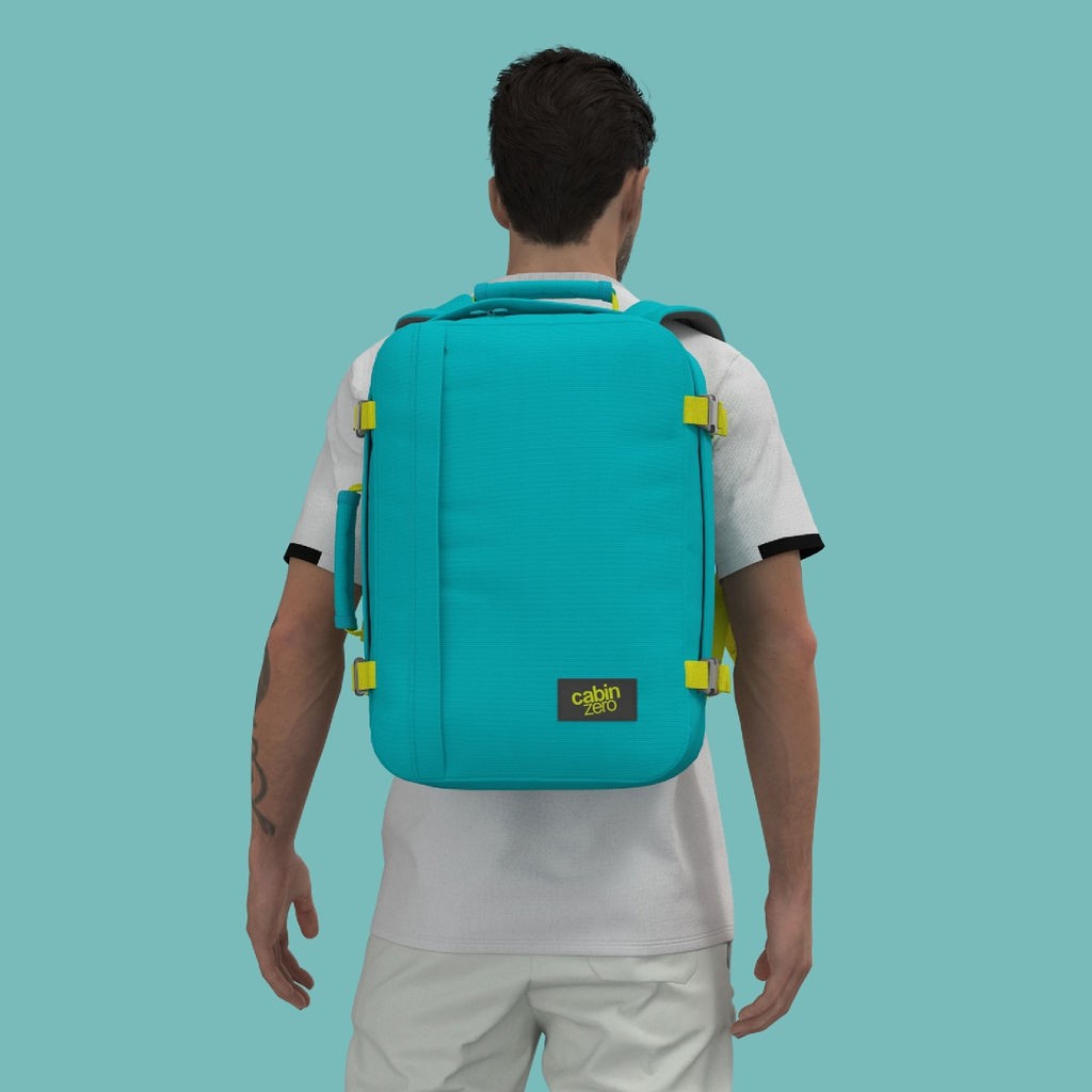 Mochila Classic 36L CABINZERO Aqua Lagoon