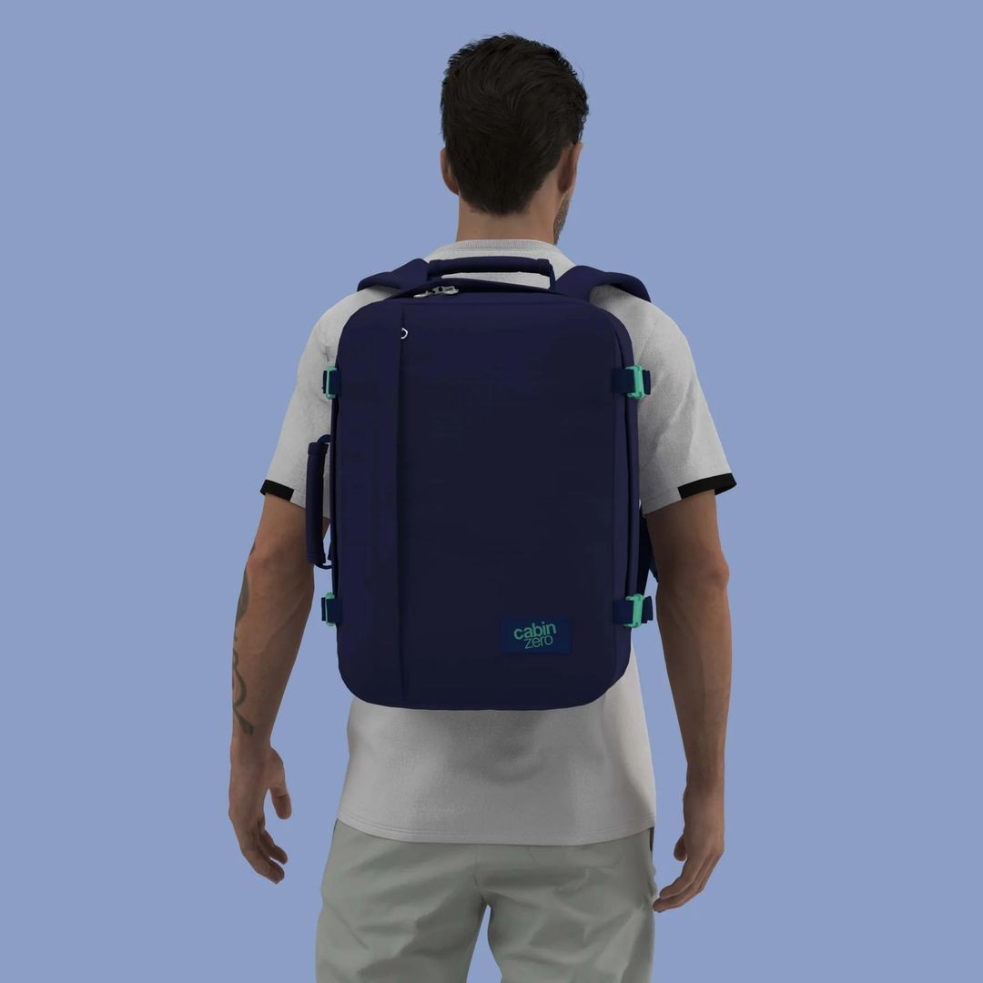 Mochila Classic 36L CABINZERO Aqua Lagoon