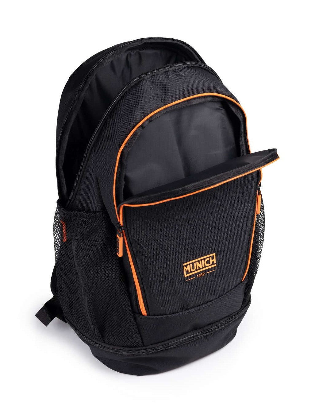 MUNICH MOCHILA TEAM SPORTS BLACK & ORANGE