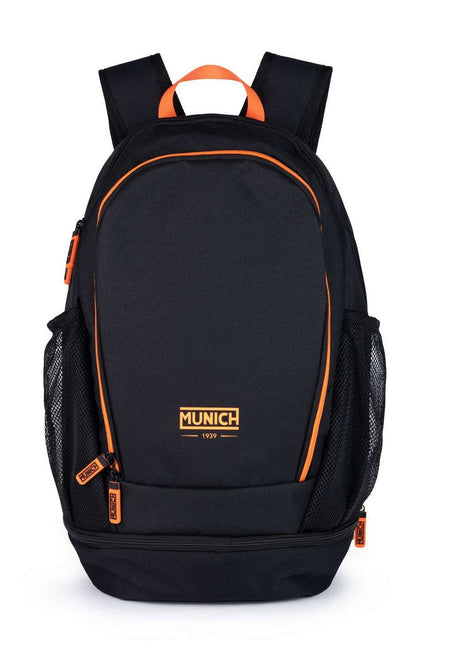 MUNICH MOCHILA TEAM SPORTS BLACK & ORANGE