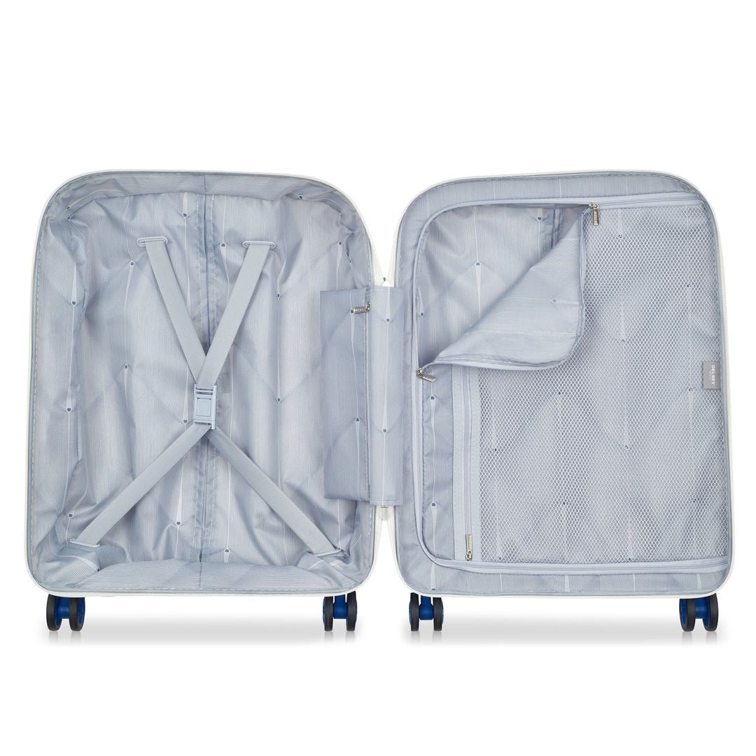 DELSEY Maleta de Cabina Slim 55cm Clavel Recycled Material