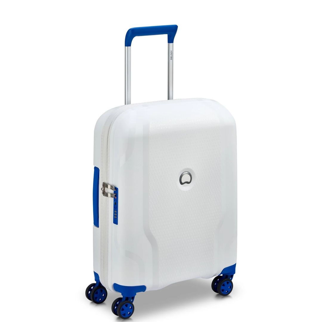 DELSEY Maleta de Cabina Slim 55cm Clavel Recycled Material